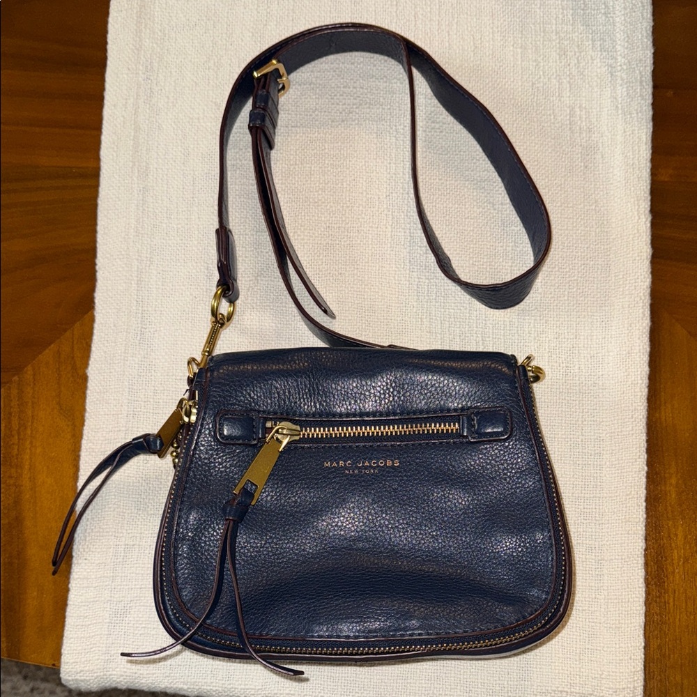 Marc Jacobs Midnight Blue Crossbody Bag